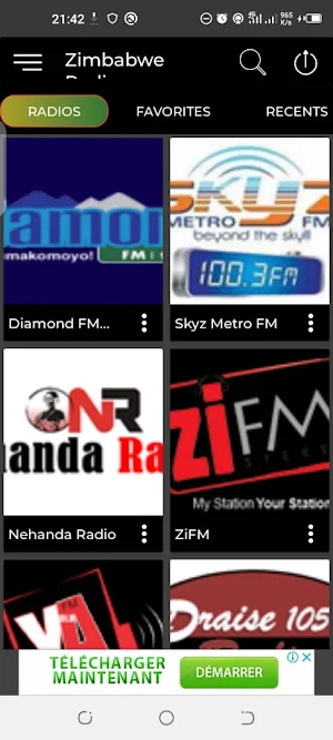 Zimbabwe Radios Screenshot 1