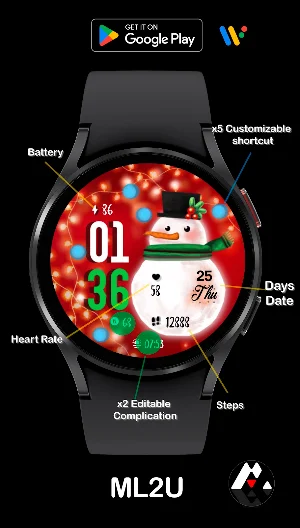 ML2U 143 Watch Face Screenshot 1