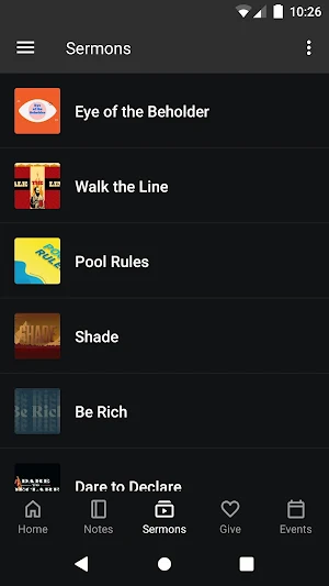 MovementApp Screenshot 1