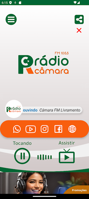Câmara FM Livramento Screenshot 1