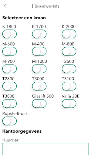 Witteveen Kraanverhuur Screenshot 1