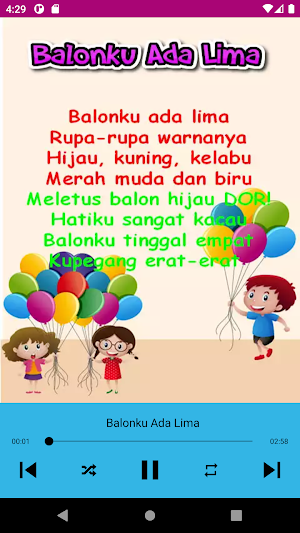 Nursery Rhymes Kids Songs Screenshot 2