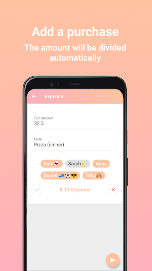 Lender - Finances for groups Screenshot 3