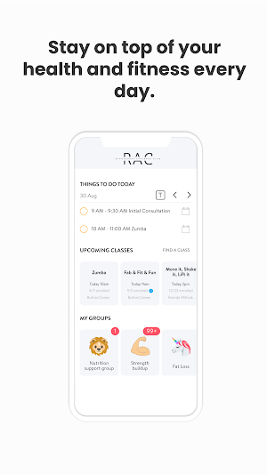 Ridgecrest Athletic Club Screenshot 1