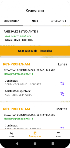 BSchool Padres Screenshot 2