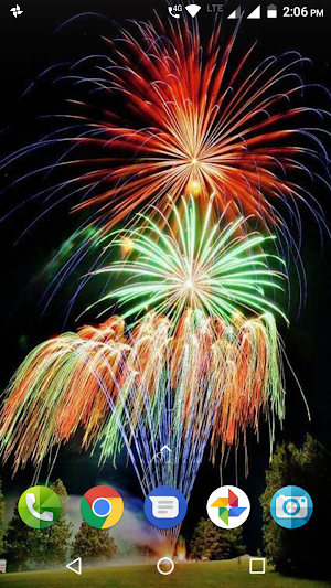 Fireworks Wallpaper Screenshot 1