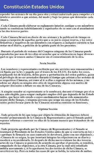 United States Constitution Screenshot 2