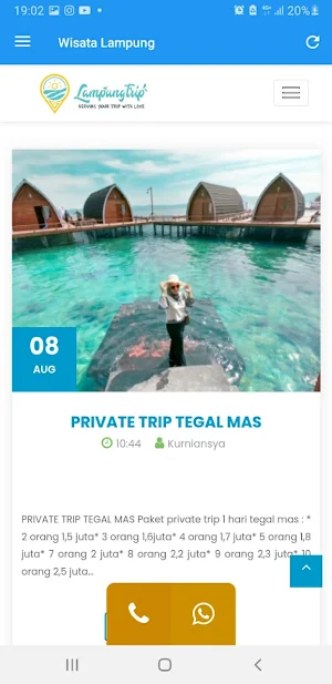 Wisata Lampung Screenshot 2