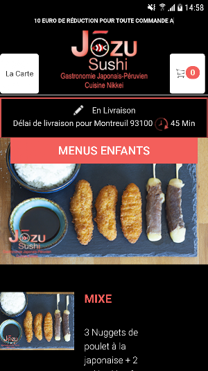 JOZU SUSHI Screenshot 2