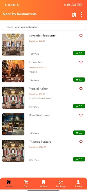 SpotnEats – Customer App Screenshot 1