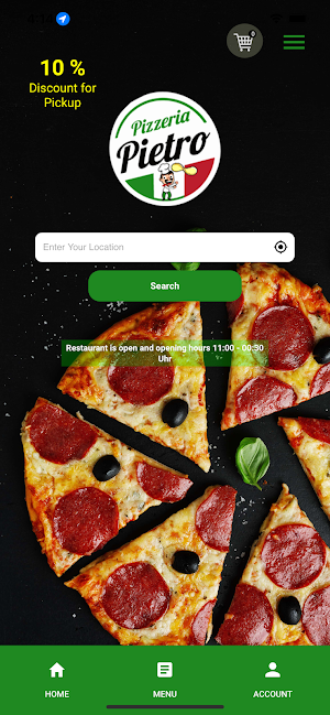 Pizzeria Pietro Screenshot 0