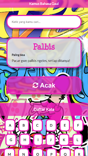 Kamus Bahasa Gaul Screenshot 3