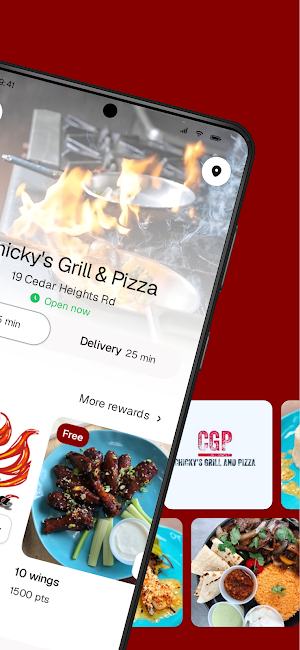 Chicky's Grill & Pizza Screenshot 1