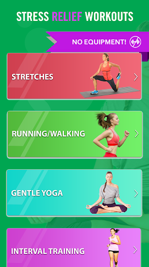 Yoga poses for stress relief: Stretching exercises Screenshot 0