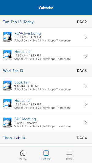 School District 73 Kamloops Screenshot 3