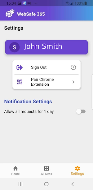 WebSafe 365 Screenshot 3