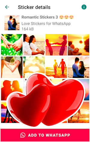 Love stickers - WASticker Screenshot 0