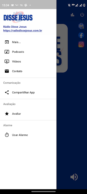 Rádio Disse Jesus Screenshot 1
