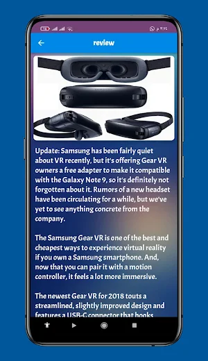 Samsung Gear VR guide Screenshot 2