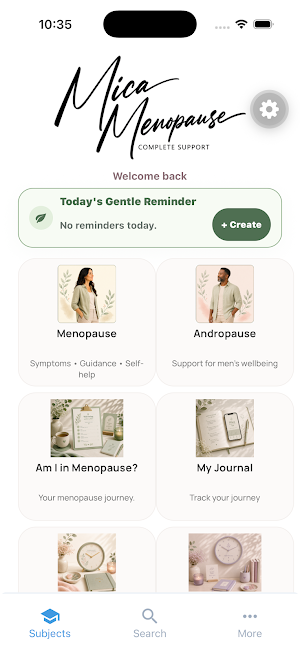 MiCA-Menopause Screenshot 0