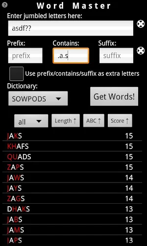Word Master Free ™ Screenshot 1