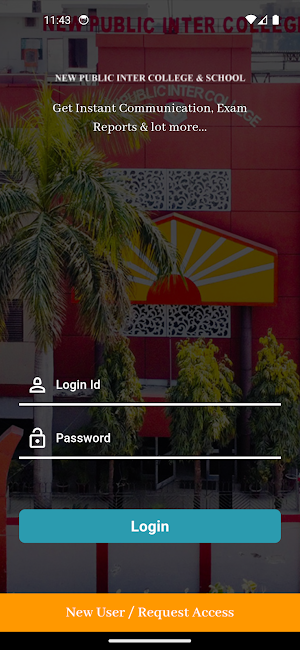 New Public Inter Clg & School Screenshot 0