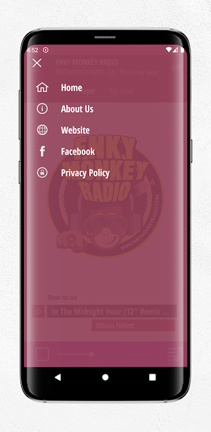 FNKY MONKEY RADIO Screenshot 2