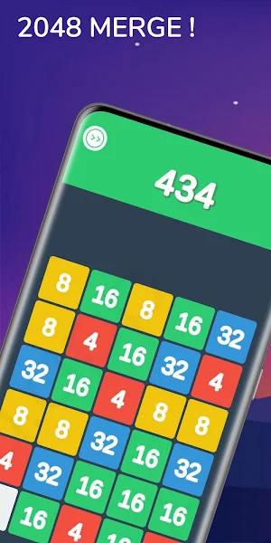 2048 Merge Cubes Screenshot 0