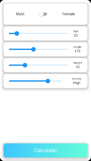 TDEE Calculator Screenshot 1