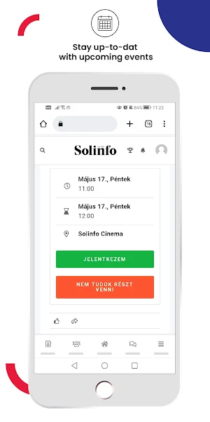 Solinfo App Screenshot 1
