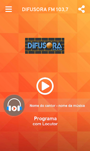 Difusora FM 103,7 Screenshot 0