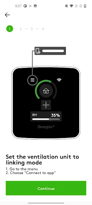 Swegon CASA Screenshot 1