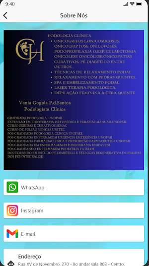 HAVILÁ PODOLOGIA E BEM ESTAR Screenshot 1