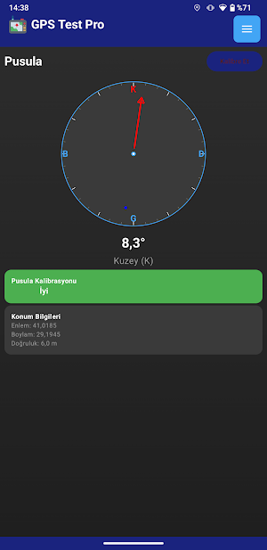 GPS Test Pro Türkçe Screenshot 3