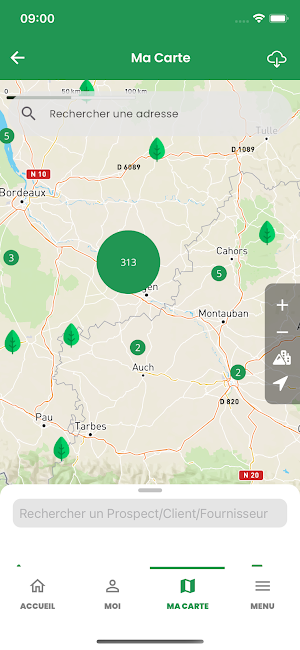 IntraSRP Filière Screenshot 2