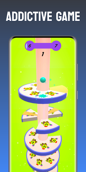 Helix Stack with brawl stars. Screenshot 0