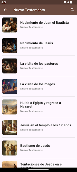 Historias de la Biblia Screenshot 2