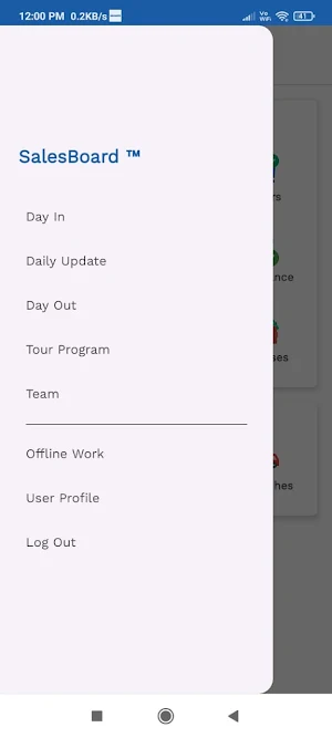 SalesBoard Yogi Screenshot 2