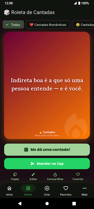 Cantadas para Conquistar Screenshot 1