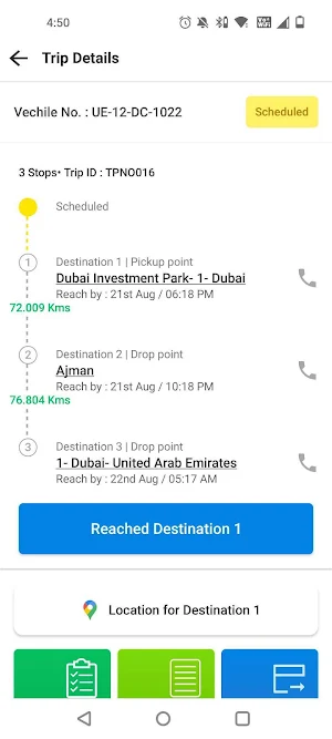 Employee App | TransportSimple Screenshot 2