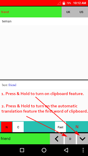 English Indonesian Dictionary Pro Screenshot 0
