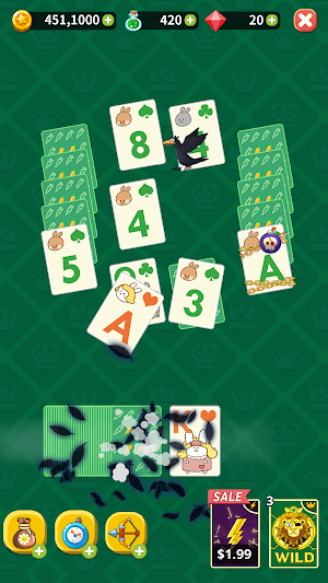 Theme Solitaire Tripeaks Tri Tower: Free card game screenshot 7