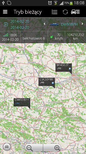MobileGPS Screenshot 1