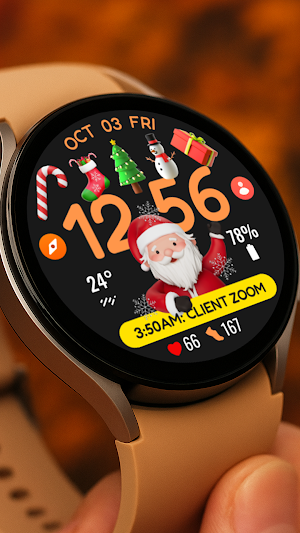 Festive | Christmas Watchface Screenshot 3