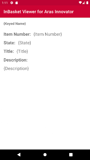 My InBasket for Aras Innovator Screenshot 3