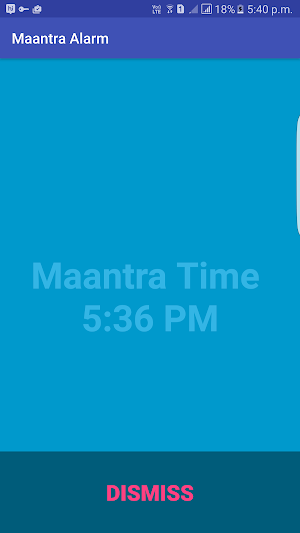 Maantra Alarm Screenshot 0