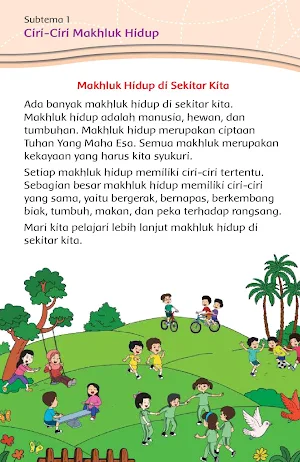 Buku Kelas 3 Tema 1 K13 Screenshot 2