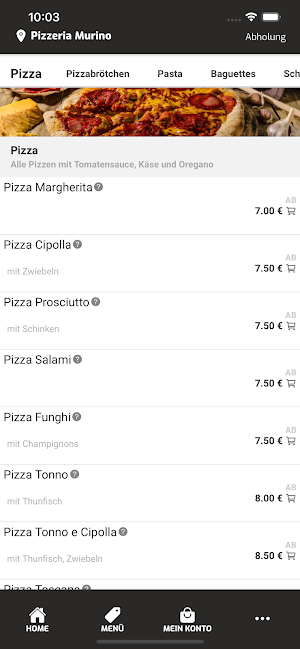 Pizzeria Murino Screenshot 2