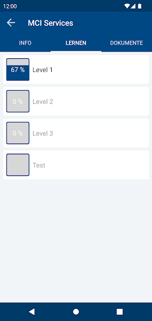 MCI microtraining Screenshot 2