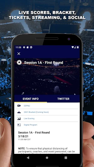 NCAA DI Wrestling Championship Screenshot 2